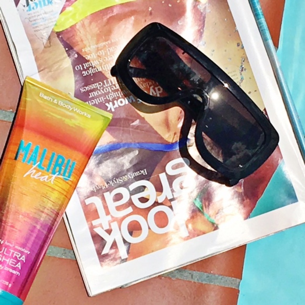 "Northern Lights" Oversize Celebrity Shield Shades